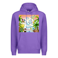 Purple it's five o'clock somewhere Premium Hoodie - TumblerDesignByShophia