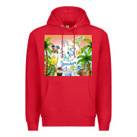 Red it's five o'clock somewhere Premium Hoodie - TumblerDesignByShophia