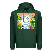 Sports Green it's five o'clock somewhere Premium Hoodie - TumblerDesignByShophia