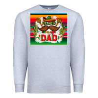 Heather Grey nacho average dad father's day Premium Sweatshirt - TumblerDesignByShophia