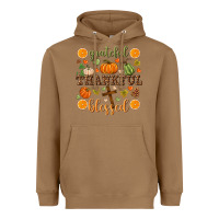 Toasted Coconut Grateful thankful blessed Heavyweight Hoodie - NancyCooperArtShop