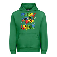 Emerald Perfectly unique Autism Awareness Day Urban Hoodie - FaDigitalArtStudio