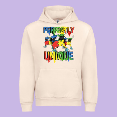 Perfectly Unique Autism Awareness Day Urban Hoodie Designed By Fadigitalartstudio