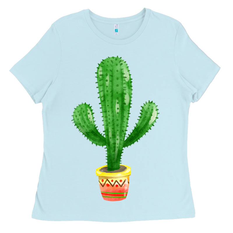 Mexican Cactus Ladies Tee by FaDigitalArtStudio | Teevron