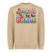 Mushroom saved by his grace Heavyweight Sweatshirt - MaliasSmallBusiness