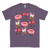 Lavender valentines day doodles Classic Tee - MaliasSmallBusiness