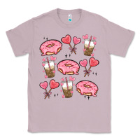 Lilac valentines day doodles Classic Tee - MaliasSmallBusiness