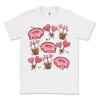 White valentines day doodles Classic Tee - MaliasSmallBusiness