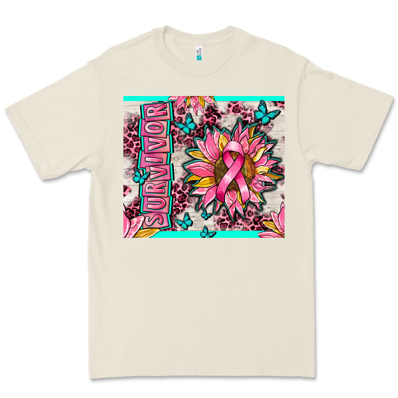Survivor Breast Cancer Premium Tee by AdoDesignShop | Teevron