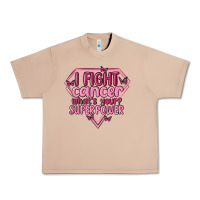 Burro i fight cancer whats your super power Urban Heavy Tee - MaliasSmallBusiness