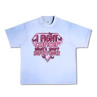 Grape Ice i fight cancer whats your super power Urban Heavy Tee - MaliasSmallBusiness