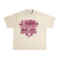 Sandshell i fight cancer whats your super power Urban Heavy Tee - MaliasSmallBusiness