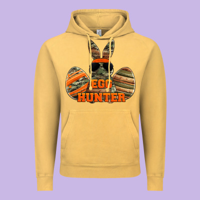 Easter Egg Hunter Boys Vintage Hoodie Designed By Jasminsmagicworld