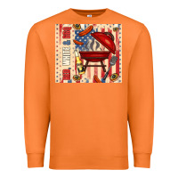 Carrot red white and bbq usa flag Premium Sweatshirt - TumblerDesignByShophia