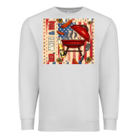 Dove Grey red white and bbq usa flag Premium Sweatshirt - TumblerDesignByShophia