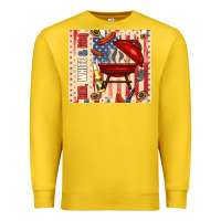 Lemon red white and bbq usa flag Premium Sweatshirt - TumblerDesignByShophia