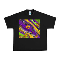 Black mardi gras fleur delis leopard and cowhide Urban Heavy Tee - AdoDesignShop