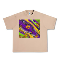 Burro mardi gras fleur delis leopard and cowhide Urban Heavy Tee - AdoDesignShop