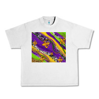 Lunar Rock mardi gras fleur delis leopard and cowhide Urban Heavy Tee - AdoDesignShop