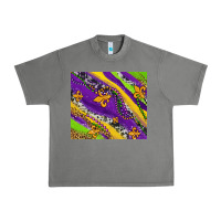 Tornado mardi gras fleur delis leopard and cowhide Urban Heavy Tee - AdoDesignShop