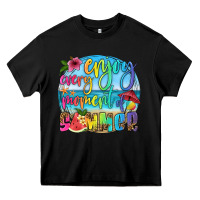 Black enjoy every moment of summer Heavy Core Tee - HRA Design Shop