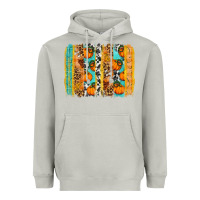 Moon Dust Fall Pumpkin brushstrokes Heavyweight Hoodie - NancyCooperArtShop