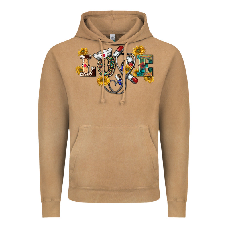 Western Love Nurse Vintage Hoodie by BarkalooDesign | Teevron