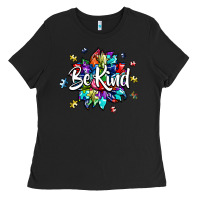 Black be kind2 Ladies Tee - SublimationCraftShop