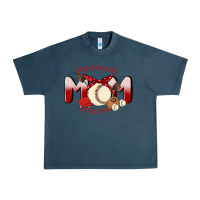Midnight Navy baseball mom Urban Heavy Tee - MaliasSmallBusiness