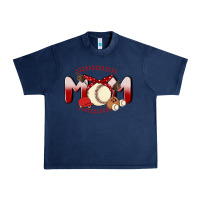 Navy baseball mom Urban Heavy Tee - MaliasSmallBusiness