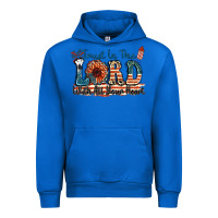 Cobalt Trust in the lord with all your heart Urban Hoodie - FaDigitalArtStudio