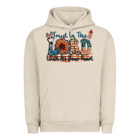 Pigment French Oak Trust in the lord with all your heart Urban Hoodie - FaDigitalArtStudio