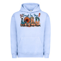 Pigment Grape Ice Trust in the lord with all your heart Urban Hoodie - FaDigitalArtStudio