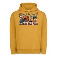 Pigment Peanut Butter Trust in the lord with all your heart Urban Hoodie - FaDigitalArtStudio