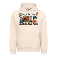 Sandshell Trust in the lord with all your heart Urban Hoodie - FaDigitalArtStudio