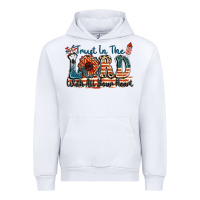 White Trust in the lord with all your heart Urban Hoodie - FaDigitalArtStudio