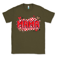 Army Green valentine mama Classic Tee - MaliasSmallBusiness