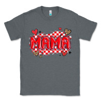 Charcoal Heather valentine mama Classic Tee - MaliasSmallBusiness