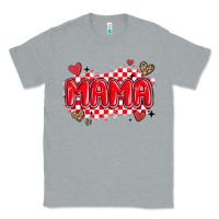 Heather Grey valentine mama Classic Tee - MaliasSmallBusiness