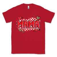 Red valentine mama Classic Tee - MaliasSmallBusiness