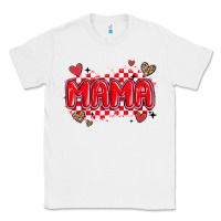 White valentine mama Classic Tee - MaliasSmallBusiness