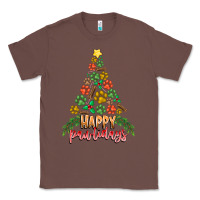 Chestnut paw print christmas tree Classic Tee - CowhideDigitalArt