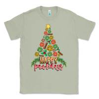 Matcha paw print christmas tree Classic Tee - CowhideDigitalArt