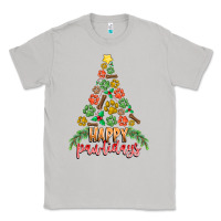 Moon Dust paw print christmas tree Classic Tee - CowhideDigitalArt
