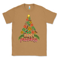 Toasted Coconut paw print christmas tree Classic Tee - CowhideDigitalArt