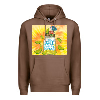 Chestnut life is short make it sweet Premium Hoodie - TumblerDesignByShophia