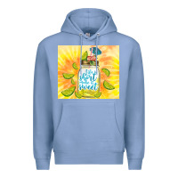 Colony Blue life is short make it sweet Premium Hoodie - TumblerDesignByShophia