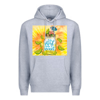 Heather Grey life is short make it sweet Premium Hoodie - TumblerDesignByShophia