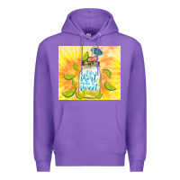 Purple life is short make it sweet Premium Hoodie - TumblerDesignByShophia