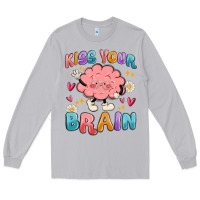 Moon Dust kiss your brain Long Sleeve Tee - MaliasSmallBusiness